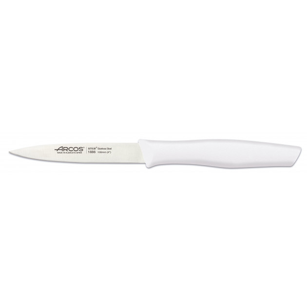 Couteau d'Office Inox 10 cm Blanc Arcos NOVA