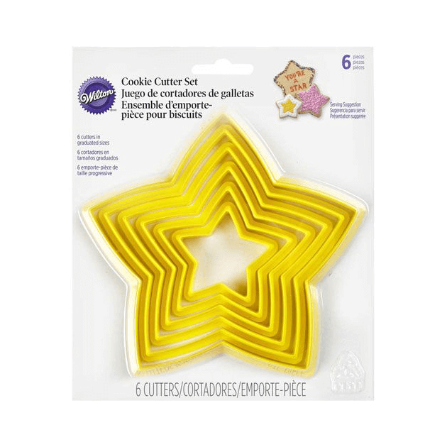 Emporte Piece Rond Biscuit Couleurs (Lot de 12)