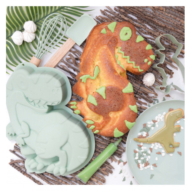 Ensemble pâtisserie pour enfant Scrapcooking - Gâteau dinosaure
