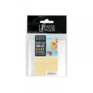 Papier Doré pour Emballage Bonbon Patisdécor (x50) Papier Doré pour Emballage Bonbon Patisdécor (x50)