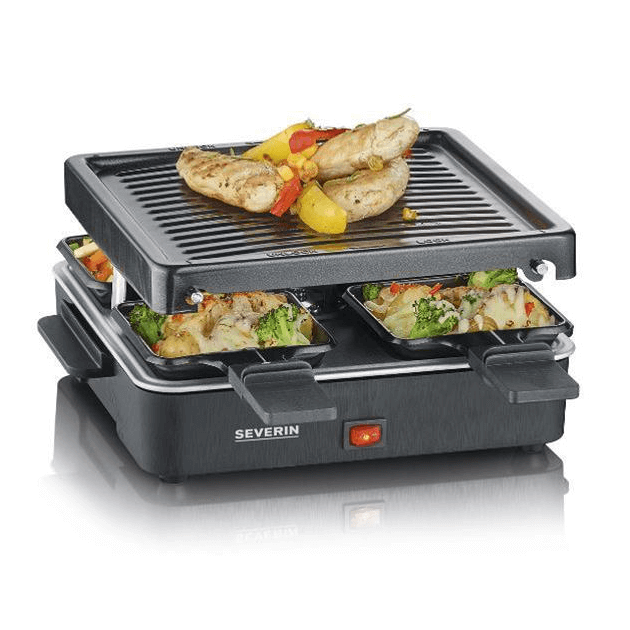 Appareil à Raclette & Grill pour 4 Personnes Severin : achat