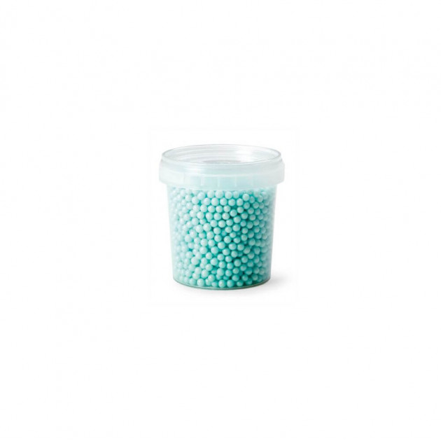 Perles en Sucre Bleu Clair Ø 6 mm 120 g Pavoni