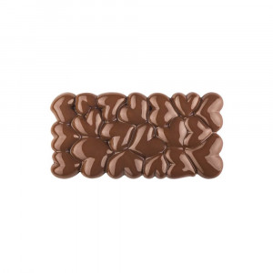 Moule Tablette Chocolat Eros 15,4 x 7,7 x H 1,1 cm (x3) Pavoni Moule Tablette Chocolat Eros 15,4 x 7,7 x H 1,1 cm (x3) Pavoni