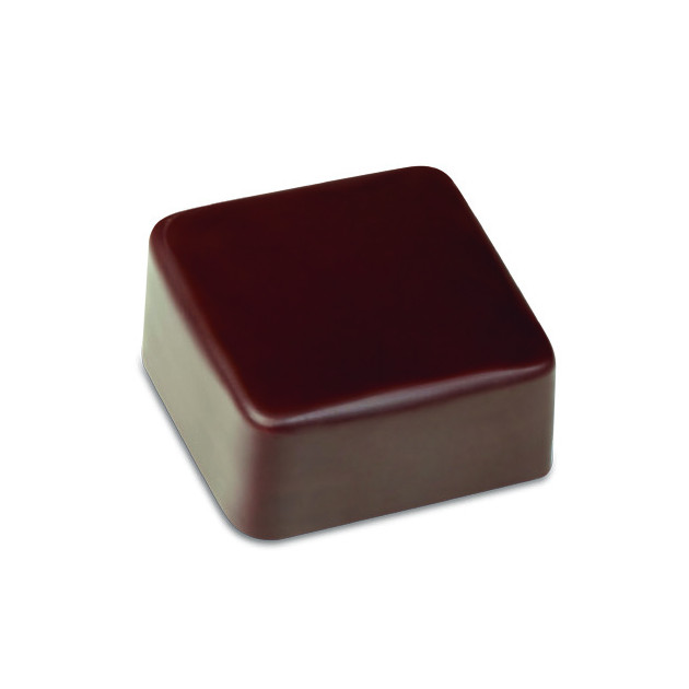 Moule Chocolat Polycarbonate Praline Carrée 2,6 x 2,6 x H 1,4 cm (x28) Pavoni