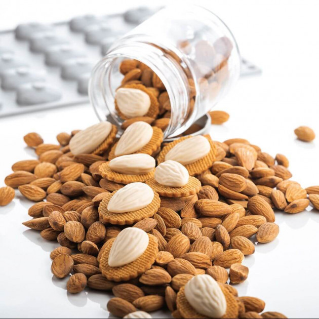 Moule amande 35 empreintes Pavoni