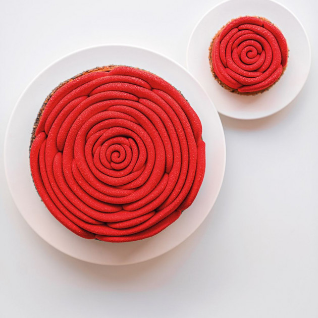 Moule en silicone - la vie en rose Moule en silicone - la vie en rose