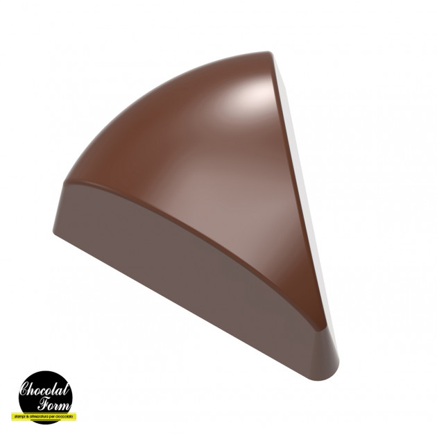 Moule Chocolat Quartier de Gâteau 3,4 x 2,9 cm (x24) Chocolat Form