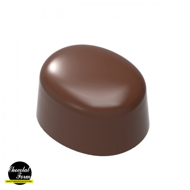 Moule Chocolat Dôme Ovale 3 x 2,5 cm (x24) Chocolat Form