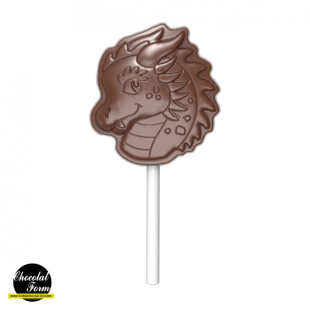 Moule Chocolat Sucette Dragon 5,5 x 5 cm (x5) Chocolat Form