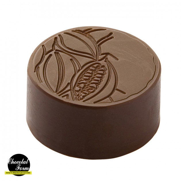 Moule Chocolat Praline Ronde Fève 2,8 x 1,3 cm (x24) Chocolat Form