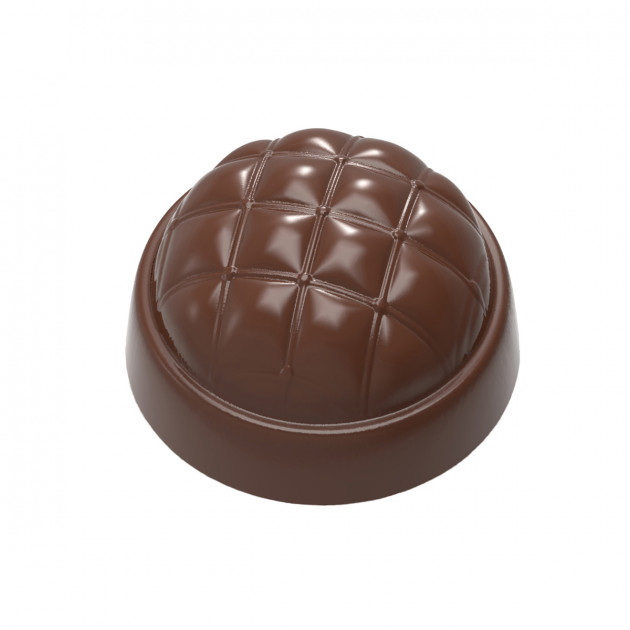 Moule Chocolat Praline Chesterfield 3 cm (x21) Chocolate World