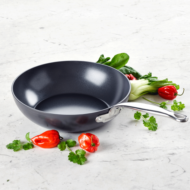 Wok en Céramique Ø 28 cm, collection BARCELONA PRO GreenPan™