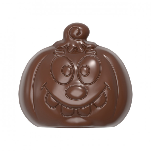 Moule Chocolat Citrouille Halloween 5,6 x 5,2 cm (x8) Chocolate World