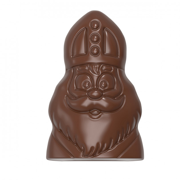 Moule Chocolat Saint Nicolas 9,1 x 5,9 cm (x4) Chocolate World