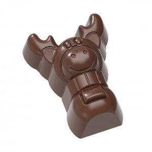 Moule Chocolat Elan 3,9 x 2,9 cm (x18) Chocolate World