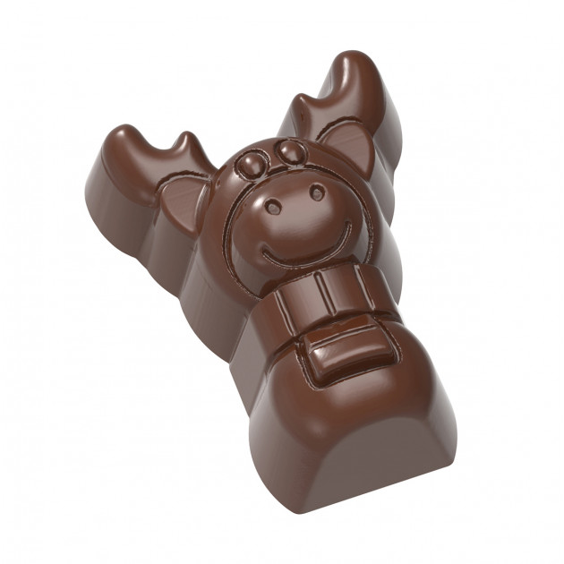 Moule Chocolat Elan 3,9 x 2,9 cm (x18) Chocolate World