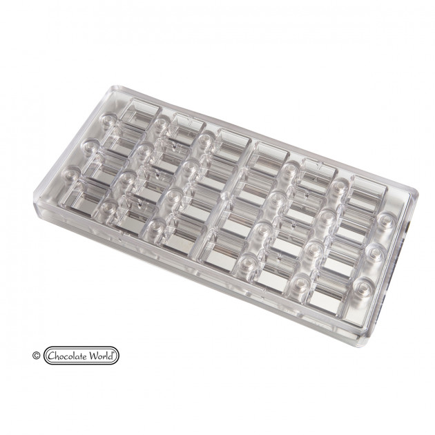 Moule carré aimanté - Chocolate World Moule carré aimanté - Chocolate World