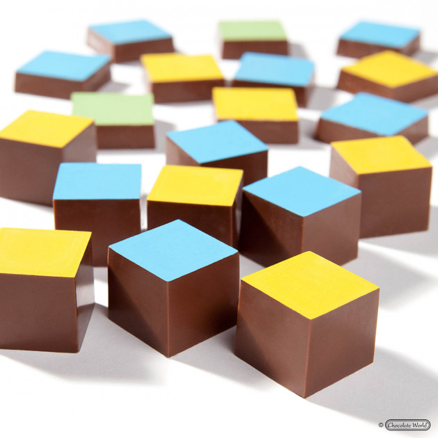 Moule Chocolat Friture de Noël (x18) Chocolate World