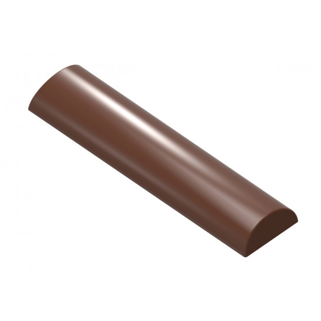 Moule Chocolat Buche Lisse 11,3 x 2,8 cm (x7) Chocolate World