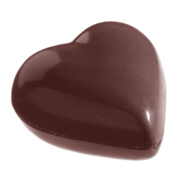 Moule Chocolat Cœur 3,3 cm (x21) Chocolate World