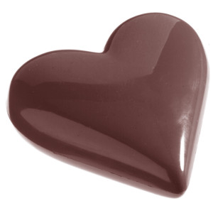 Moule Chocolat Cœur 8 x 6,9 cm (x5) Chocolate World Moule Chocolat Cœur 8 x 6,9 cm (x5) Chocolate World