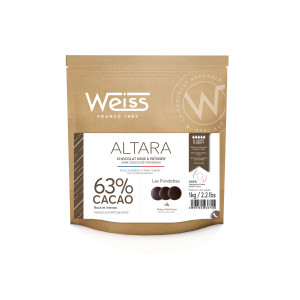 Chocolat Noir 63% Altara 1 kg Weiss Chocolat Noir 63% Altara 1 kg Weiss
