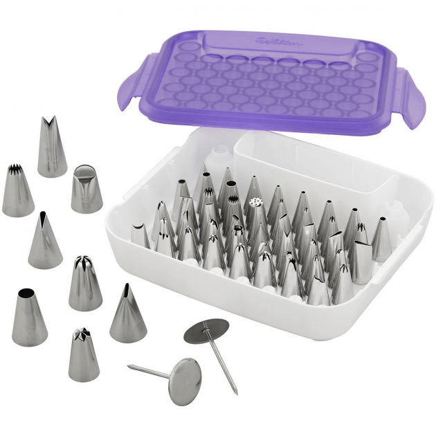 Coffret de Douilles Pâtissières 55 Pièces Wilton