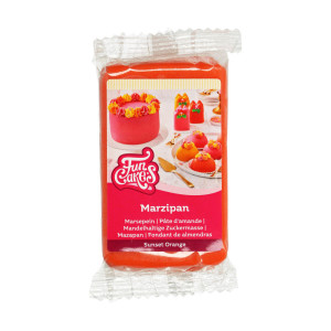 DLUO Courte Pâte d'amande Orange 20% 250g Funcakes