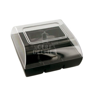 Boîte Noire pour 6 Macarons Gatodéco