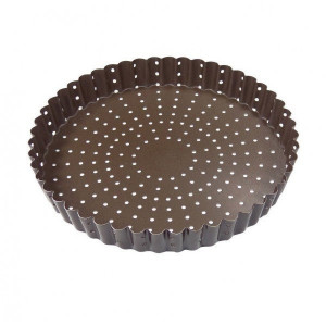 Tourtière perforée Ø 20 cm - anti-adhérent Gobel Tourtière perforée Ø 20 cm - anti-adhérent Gobel