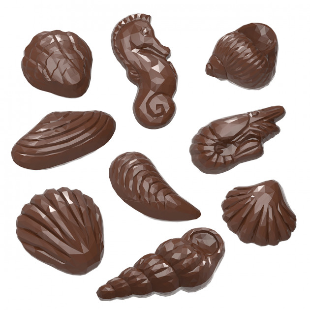 Moule Chocolat Diamond of the Sea (x22) Chocolate World