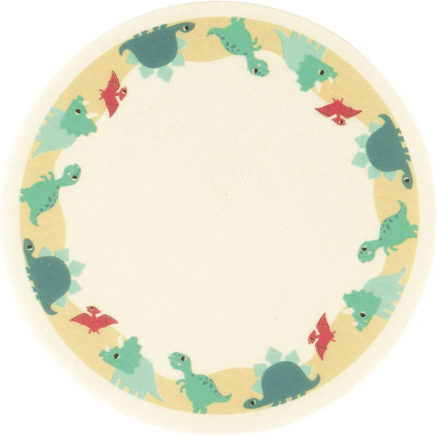 FIN DE SERIE Disque Azyme Dinosaure 21 cm Florensuc