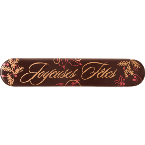 Plaquette Chocolat Joyeuses Fêtes 13 x 2,5 cm (x48) Florensuc Plaquette Chocolat Joyeuses Fêtes 13 x 2,5 cm (x48) Florensuc