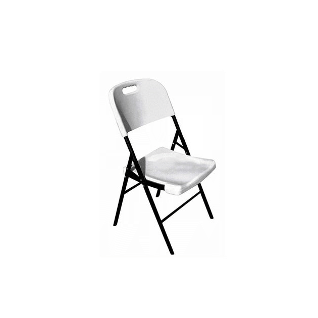 Chaise Pliante en Polyéthylène Blanc Congrès Lyrose