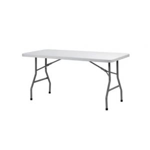 Table Rectangulaire Blanche 8 Personnes Congrès Lyrose