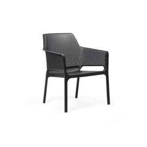 Fauteuil en Résine Anthracite Net Relax Nardi