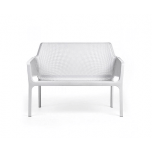 Canapé en Résine Blanc Net Bench Nardi