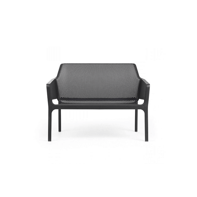 Canapé en Résine Anthracite Net Bench Nardi