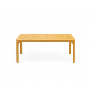 Table Basse en Résine 60 x 100 cm Moutarde Net Nardi