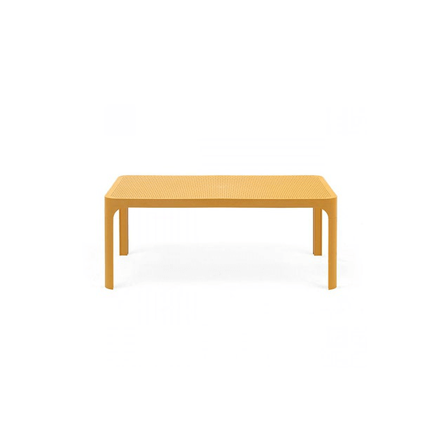 Table Basse en Résine 60 x 100 cm Moutarde Net Nardi