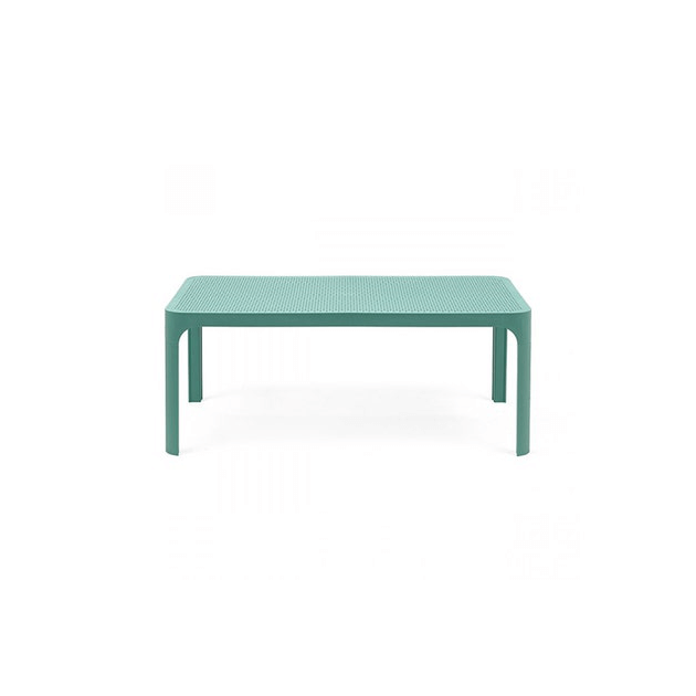Table Basse en Résine 60 x 100 cm Vert d'Eau Net Nardi