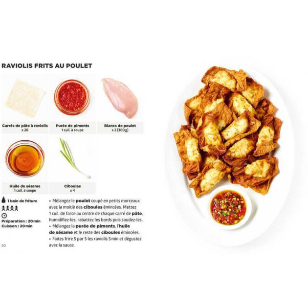 Livre de cuisine asiatique