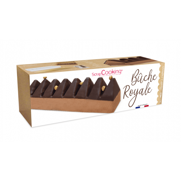 FIN DE SERIE Kit Bûche de Noël Royale Toblerone Scrapcooking