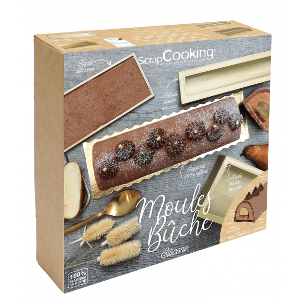 Coffret Bûche de Noël Scrapcooking