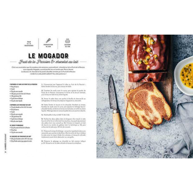 Livre de cuisine et pâtisserie