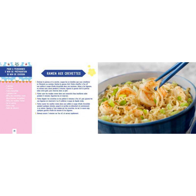 Coffret avec livre de recettes + matériel Coffret avec livre de recettes + matériel