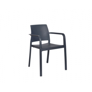 Fauteuil en Polypropylène Dock Anthracite Ezpeleta Fauteuil en Polypropylène Dock Anthracite Ezpeleta