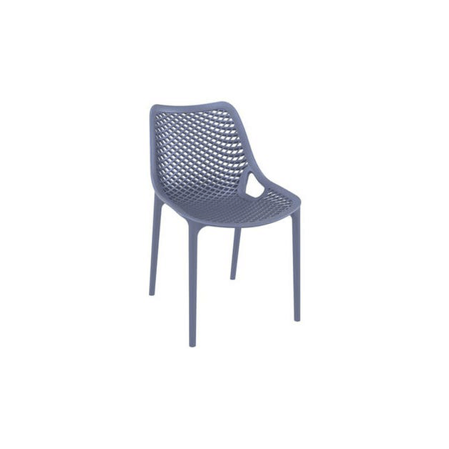 Chaise de Jardin Empilable Air Anthracite Siesta