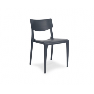 Chaise en Polypropylène Town Anthracite Ezpeleta Chaise en Polypropylène Town Anthracite Ezpeleta