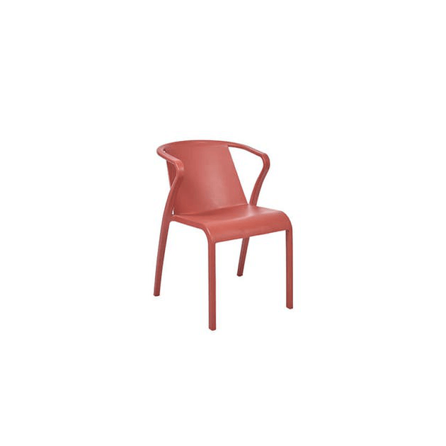 Fauteuil en Polypropylène Fado Brique Ezpeleta